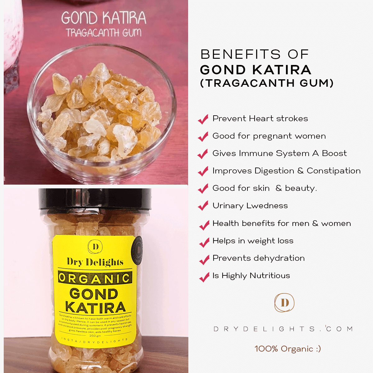 Organic Gond Katira
